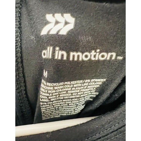 Lot of 2 ANA All In Motion S/S Shirt Black Grey Sz M Casual Athleisure - Picture 7 of 12